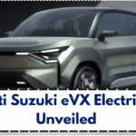 Maruti Suzuki eVX Electric SUV Unveiled – Specs, Range, and Launch Details